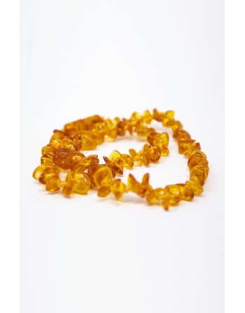 Honey amber baby necklace...